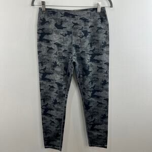 Sweat Shaper Capri Leggings Sweat Enhancing Compression High Waist Camo XL (S/M)